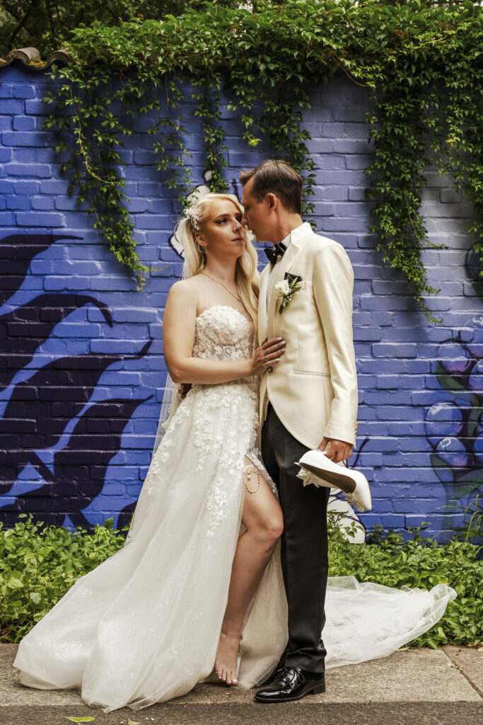 Ein Bild aus der Reihe extravagante Hochzeitsfotografie