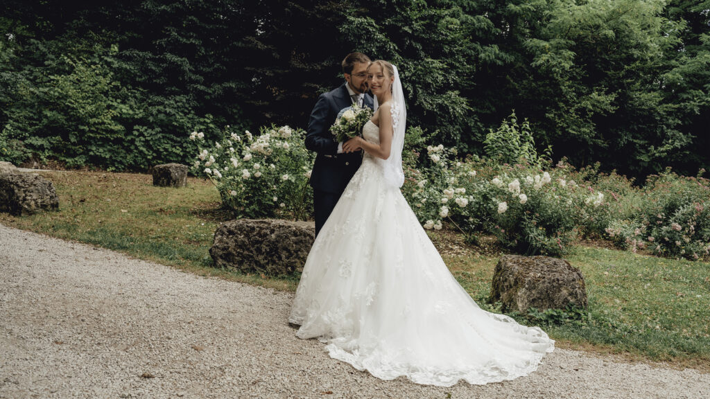 romantische Hochzeit